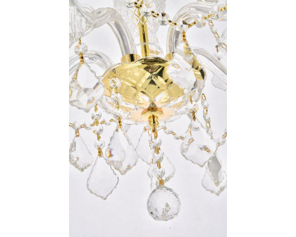 Elegant Chandelier - Gold, L 21" (V7855D21G-RC)