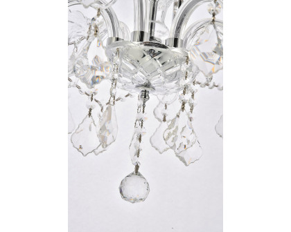 Elegant Chandelier - Chrome, L 24" (V7856D24C-RC)