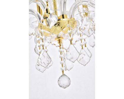 Elegant Chandelier - Gold, L 24" (V7856D24G-RC)