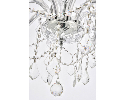 Elegant Chandelier - Chrome, L 28" (V7858D28C-RC)