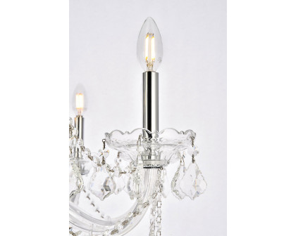 Elegant Chandelier - Chrome, L 28" (V7858D28C-RC)