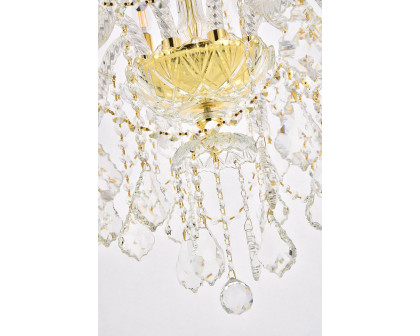 Elegant Chandelier - Gold, L 28" (V7890D28G-RC)