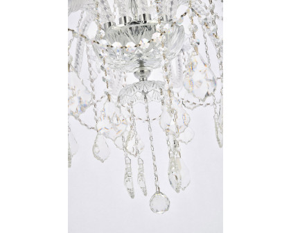 Elegant Chandelier - Chrome, L 38" (V7890G38C-RC)