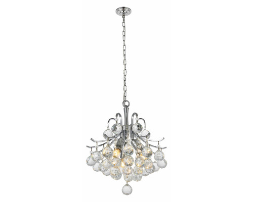 Elegant Pendant Light - Chrome, L 12" (V8000D12C-RC)