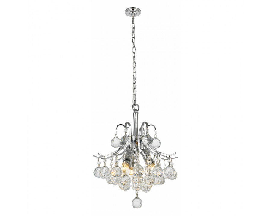 Elegant Pendant Light - Chrome, L 12" (V8000D12C-RC)