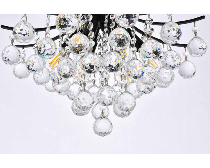 Elegant Pendant Light - Black, L 16" (V8000D16BK-RC)