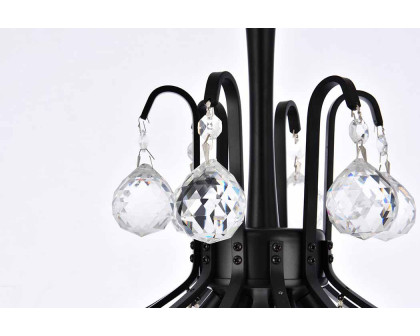 Elegant Pendant Light - Black, L 16" (V8000D16BK-RC)