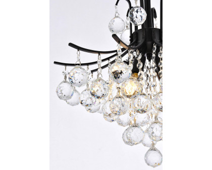 Elegant Pendant Light - Black, L 16" (V8000D16BK-RC)