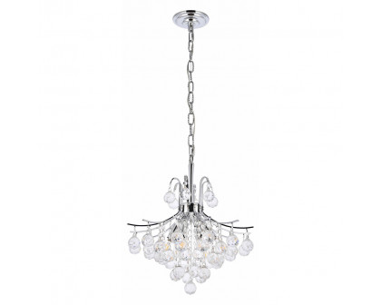 Elegant Pendant Light - Chrome, L 16" (V8000D16C-RC)