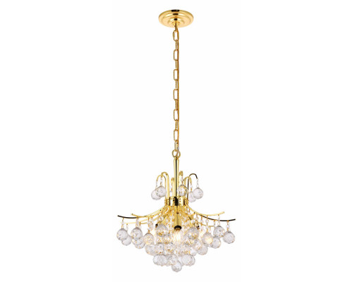 Elegant Pendant Light - Gold, L 16" (V8000D16G-RC)