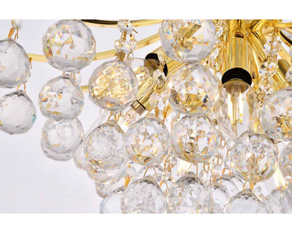 Elegant Pendant Light - Gold, L 16" (V8000D16G-RC)