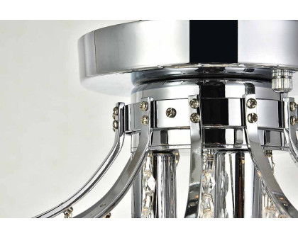 Elegant Flush Mount Light - Chrome, L 16" (V8000F16C-RC)