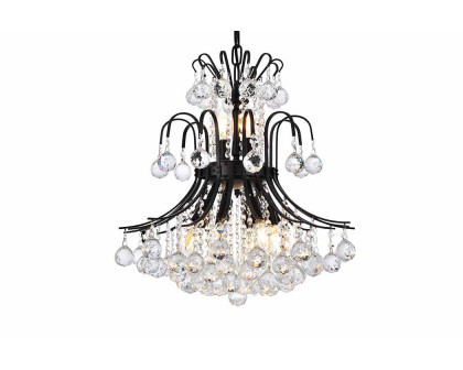 Elegant Pendant Light - Black, L 19" (V8001D19BK-RC)