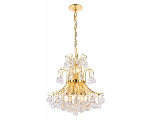 Elegant Pendant Light - Gold, L 19" (V8001D19G-RC)