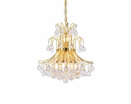 Elegant Pendant Light - Gold, L 19" (V8001D19G-RC)