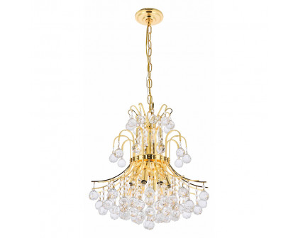 Elegant Pendant Light - Gold, L 19" (V8001D19G-RC)