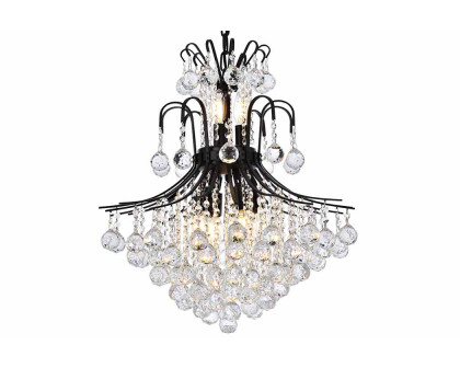 Elegant Pendant Light - Black, L 22" (V8002D22BK-RC)