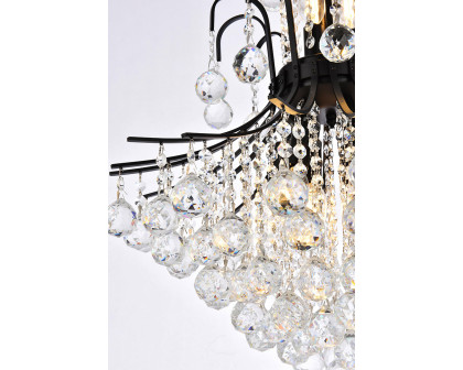 Elegant Pendant Light - Black, L 22" (V8002D22BK-RC)