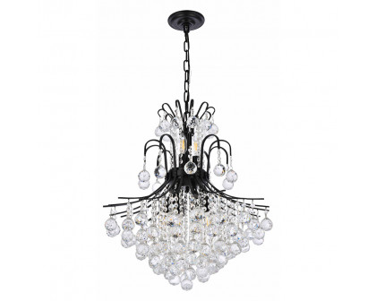 Elegant Pendant Light - Black, L 22" (V8002D22BK-RC)