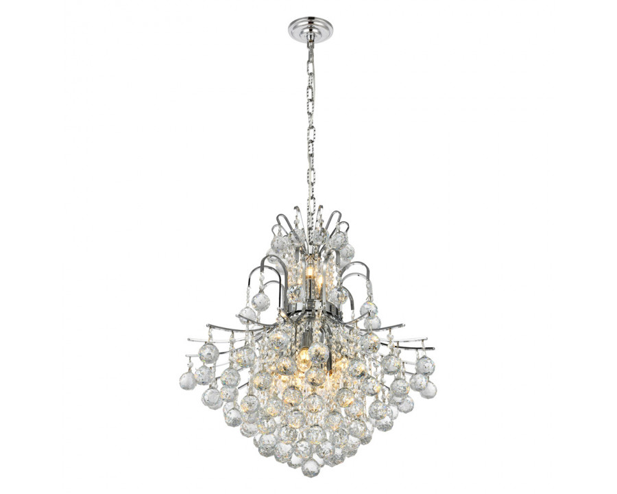 Elegant Pendant Light - Chrome, L 22" (V8002D22C-RC)