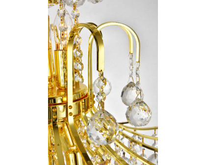 Elegant Pendant Light - Gold, L 22" (V8002D22G-RC)