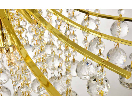 Elegant Pendant Light - Gold, L 22" (V8002D22G-RC)