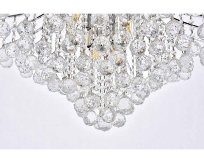 Elegant Pendant Light - Chrome, L 25" (V8003D25C-RC)