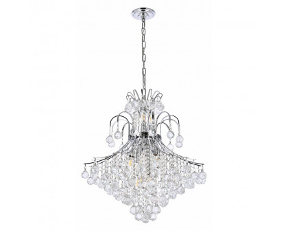 Elegant Pendant Light - Chrome, L 25" (V8003D25C-RC)