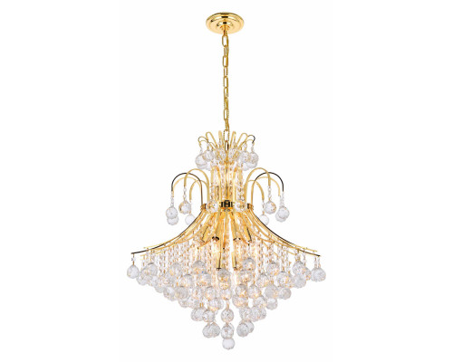 Elegant Pendant Light - Gold, L 25" (V8003D25G-RC)