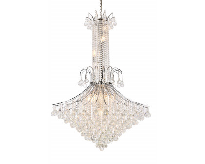 Elegant Chandelier - Chrome, L 35" (V8006G35C-RC)