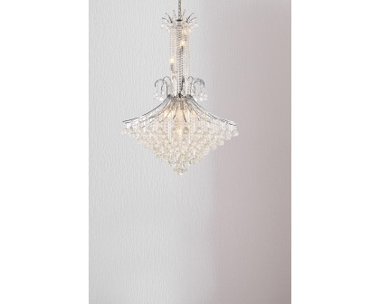 Elegant Chandelier - Chrome, L 35" (V8006G35C-RC)