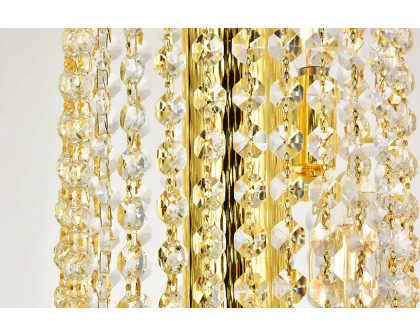 Elegant Chandelier - Gold/EC, L 35" (V8006G35G-EC)