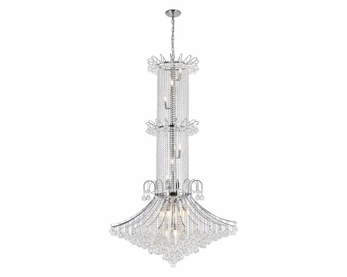 Elegant Chandelier - Chrome, L 44" (V8008G44C-RC)