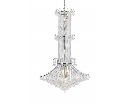 Elegant Chandelier - Chrome, L 44" (V8008G44C-RC)