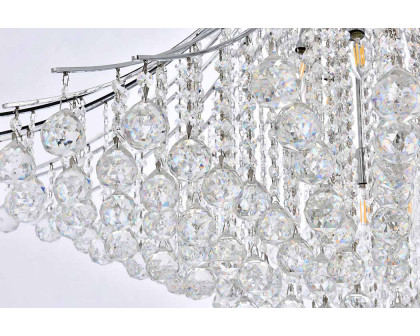 Elegant Chandelier - Chrome, L 44" (V8008G44C-RC)