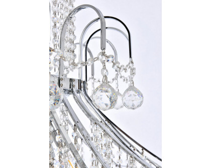 Elegant Chandelier - Chrome, L 44" (V8008G44C-RC)