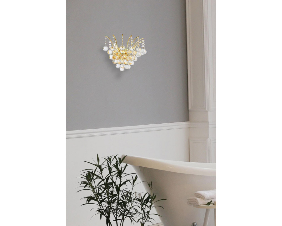 Elegant Wall Sconce - Gold (V8031W16G-RC)