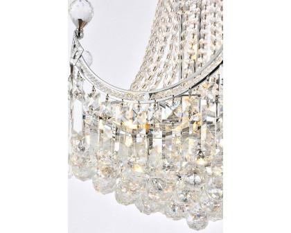 Elegant Chandelier - Chrome, L 20" (V8949D20C-RC)