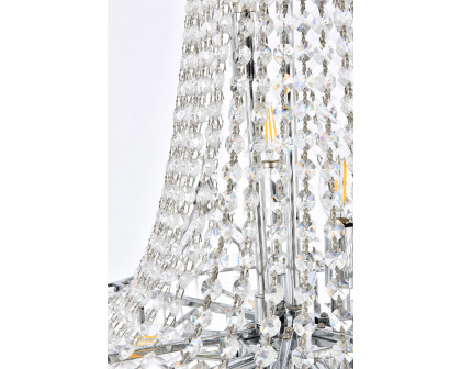 Elegant Chandelier - Chrome, L 20" (V8949D20C-RC)