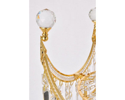 Elegant Chandelier - Gold, L 20" (V8949D20G-RC)