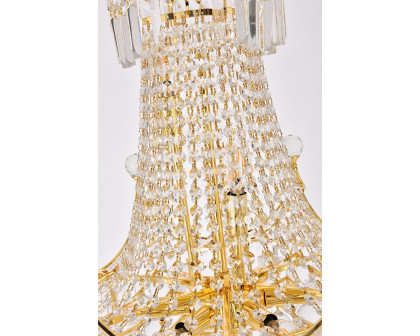 Elegant Chandelier - Gold, L 20" (V8949D20G-RC)