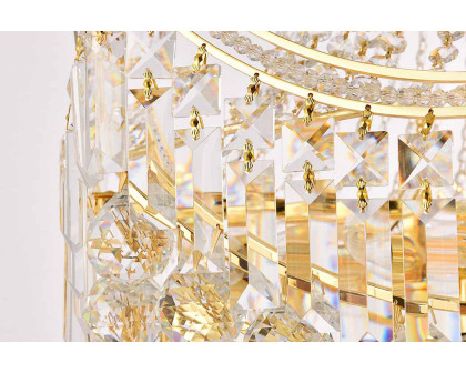 Elegant Chandelier - Gold, L 30" (V8949D30G-RC)