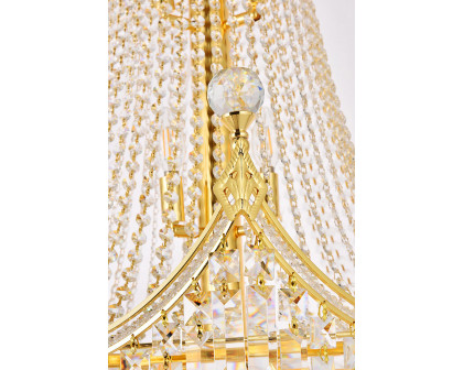 Elegant Chandelier - Gold, L 30" (V8949D30G-RC)