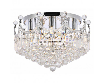 Elegant Flush Mount Light - Chrome, L 20" (V8949F20C-RC)