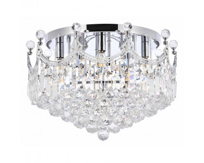 Elegant Flush Mount Light - Chrome, L 20" (V8949F20C-RC)