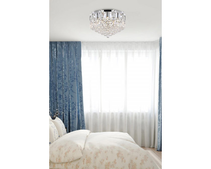 Elegant Flush Mount Light - Chrome, L 20" (V8949F20C-RC)