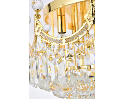 Elegant Flush Mount Light - Gold, L 20" (V8949F20G-RC)