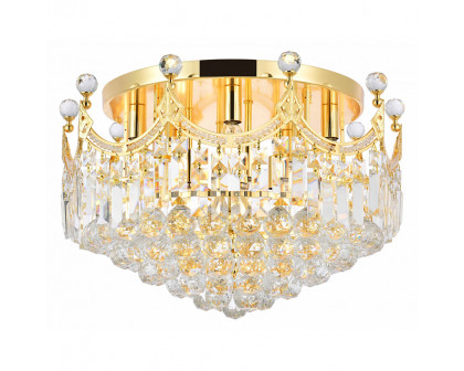 Elegant Flush Mount Light - Gold, L 20" (V8949F20G-RC)