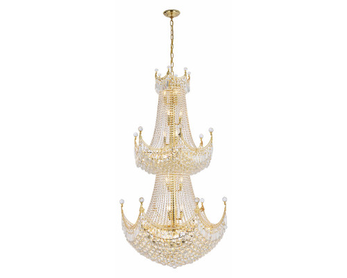 Elegant Chandelier - Gold/EC (V8949G36G-EC)