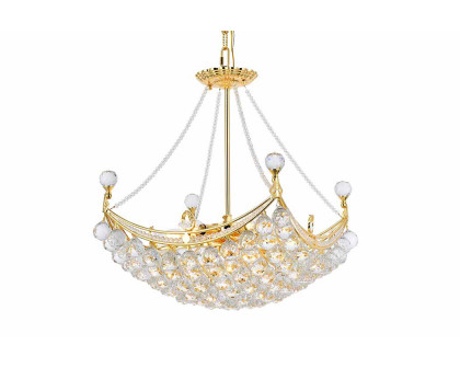 Elegant Chandelier - Gold, L 20" (V9800D20G-RC)